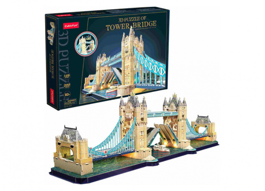 Puzzle 3D MIX Tower Bridge (led) L531h