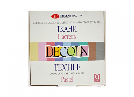 Acril SET textil Decola 9*20ml Pastel 41411885