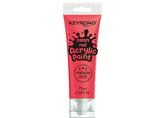 Acril Keyroad 75ml rosu neon KR972219