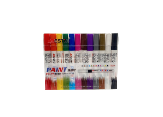 Marker Vopsea 12 culori ML26-3 RM1521