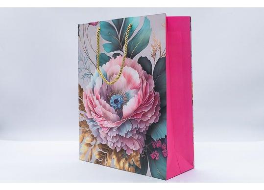 Punga p/u cadou 32x26x10cm (ML11-1)Flori 3D YC-876M-3