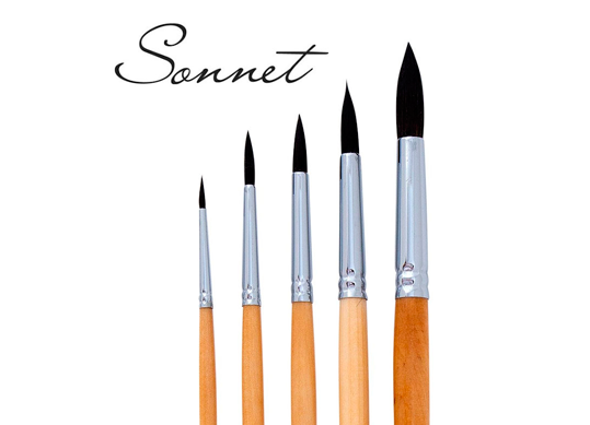 Set pensulle Sonet  Nr.3 (sintetica 3buc) 8745470