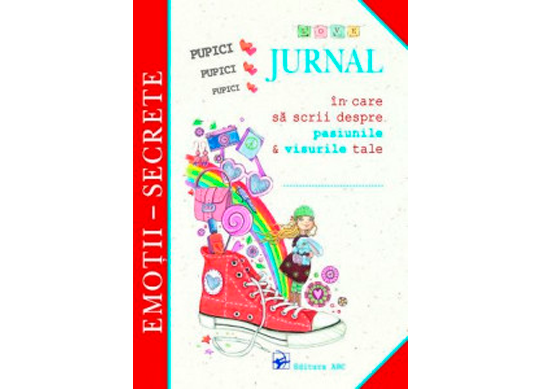 Carte Jurnal in care sa scrii despre pasiunile & visurile ARC8068