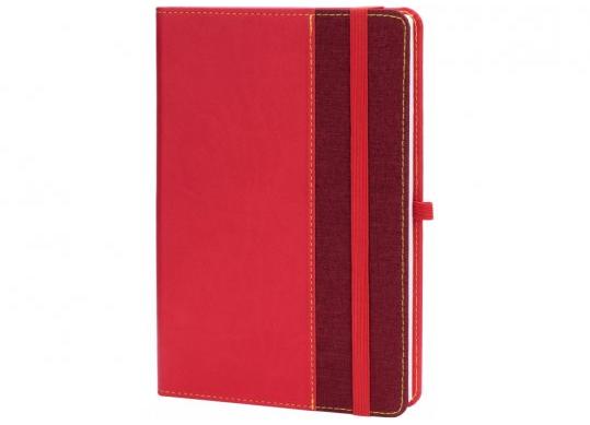 Agenda nedata cu elastic A5 128 foi COMBI-14cop.tare,piele) linii O20125-14