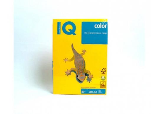 Hirtie color IQ A4 80gr 500foi Sunyellow SY40-80