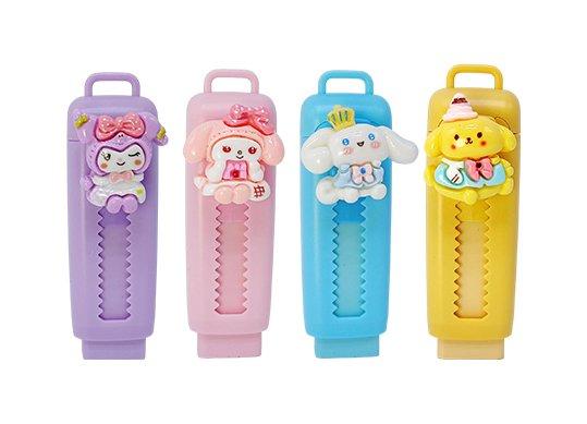 Radiera retractabila color cu figurine BD-7101