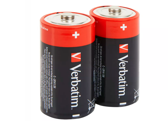 Baterie Verbatim Alcaline Battery C, 2buc/Blister 49922