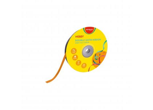 Panglica atlas dubla 0.7mm/25y oranj KR990016