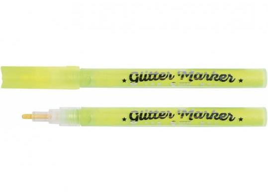 Marker Glitter STA 1152/ 1mm Yellow GF01