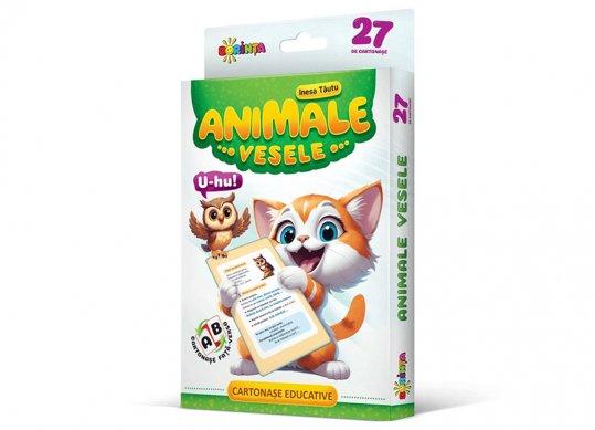 27 de cartonase.Animale vesele PD2723