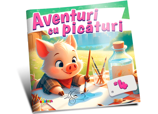 Carte Aventuri cu picaturi :4 PD1115