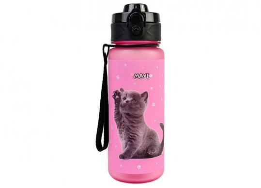 Sticla de apa 500 ml (plastic) roz MX61340