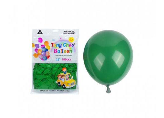 Baloane colorate 100buc verde BN480/182/300 249380