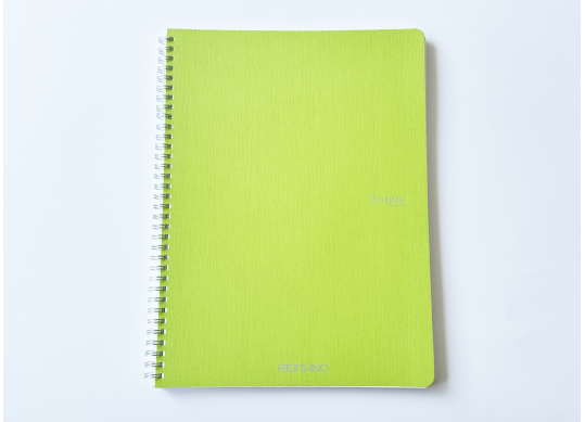 Sketchbook A4 70 foi Ecoqua PM Neutro lime cu spira 19290007