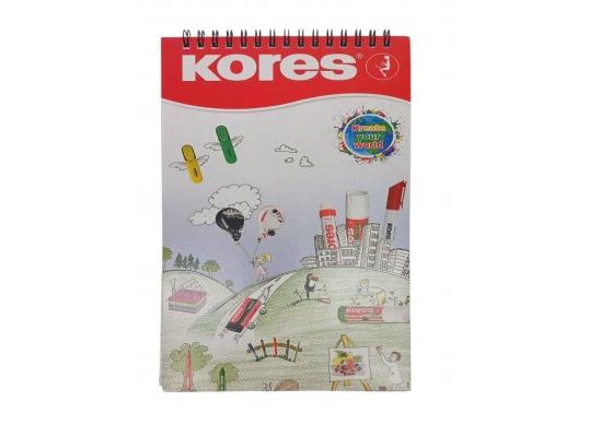 Carnet A5 40file Kores (spira sus) BX540Kores