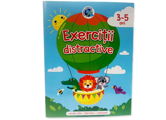 Carte Activitati distractive (3-5 ani) PP4263