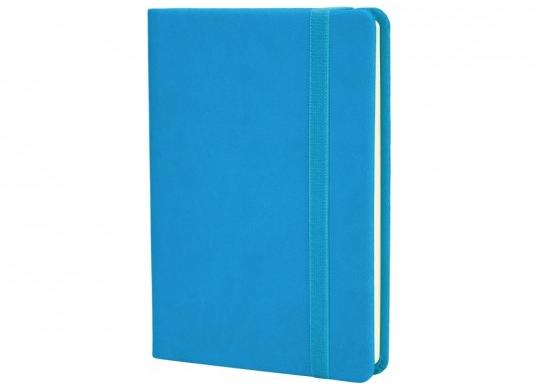 Agenda nedata A6 128foi Vivella (coperta tare) linie Albastru deschis O20390-11