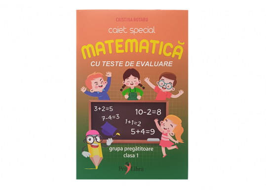 Carte Caiet matematica cu teste de evaluare PL9160