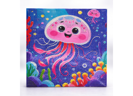 Tablou cu DIAMANTE 20x20 Meduza (ML19-3/25-4) MKX17352