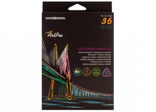 Creioane color CoolForSchool 36cul Art Pro CF15161