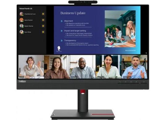 23.8 Conference Monitor Lenovo ThinkVision T24v-30 / 4ms / Black 63D8MAT3EU