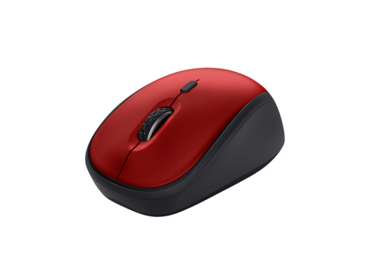 Mouse Trust Wireless YVI, Red 24550T