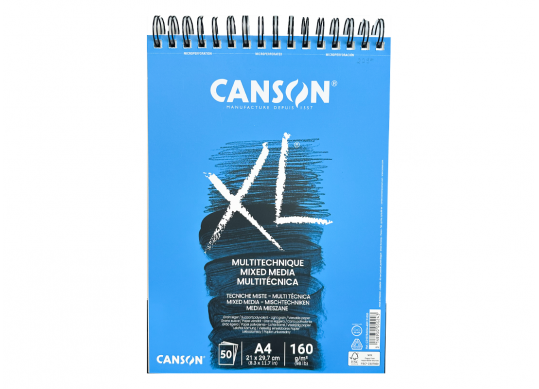 Sketchbook A4 CanXL Mix media 50 foi 160gr cu spira C31078A034