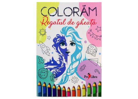 Carte Coloram Regatul de gheata PL2739
