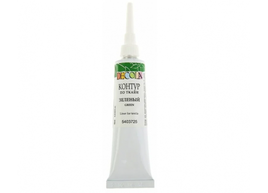 Contur acril textil Verde Decola 18 ml 5403725