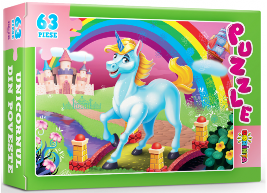 Puzzle 63 buc Unicornul din poveste PD0902