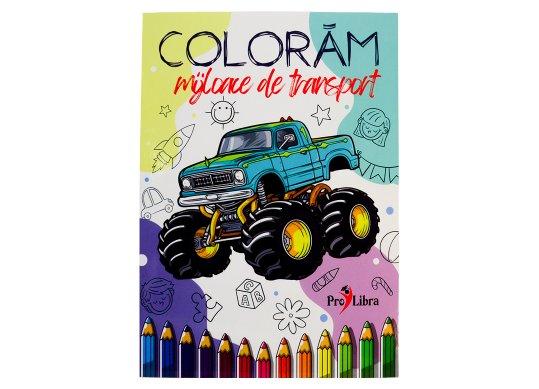 Carte Coloram Mijloace de transport PL2630