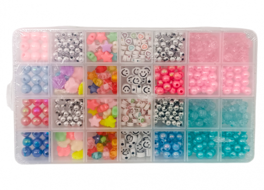 Set creatie cu margele 28 comp. dreptunghiular N095-D