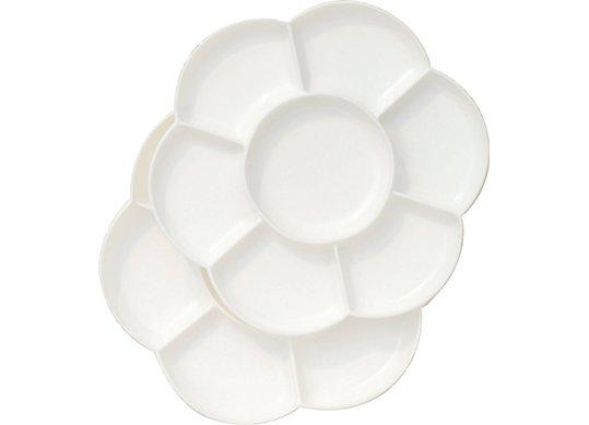 Paleta Conda floare D17cm/2pcs plastic A15407