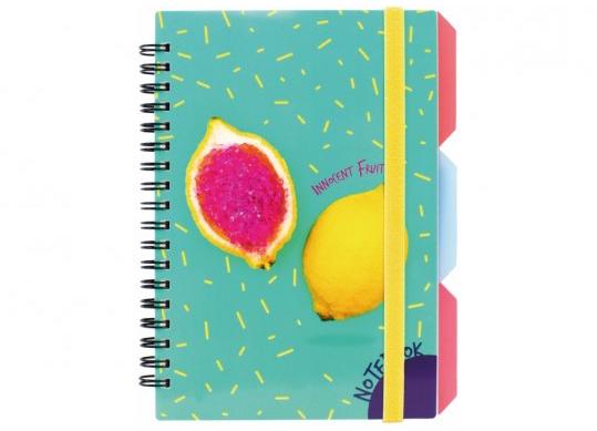 Carnet B6 100foi (4/1) spira laterala Lemon O20358-04