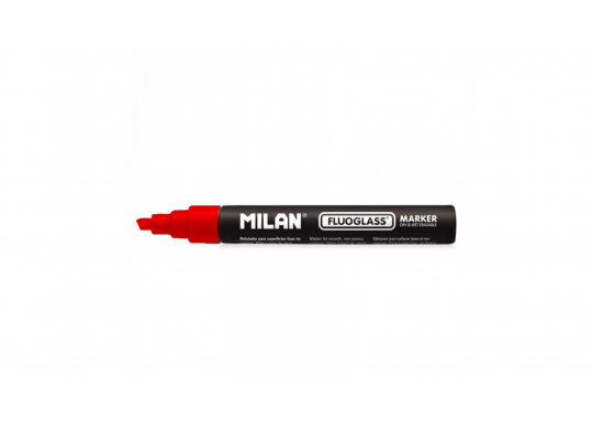 Marker Color Milan Fluoglass Rosu 2-4mm(591293012) 591093001