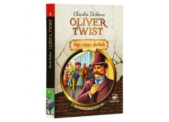 Carte Mari clasici ilustrati. Oliver Twist CD1854