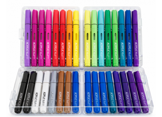 Marker Acrylic 48cul ML14-12 (cutie detasabila) NO202-48