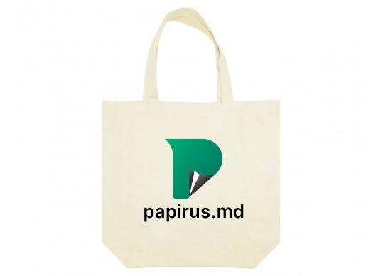 Torba bumbac 240g 42*38*10cm Papirus 002174P