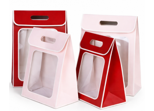 Punga p/u cadou cu fereastra 35x25x15 miner+arici ML32-19 469315