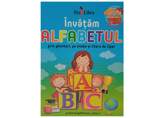 Carte Invatam Alfabetul pe silabe PL2784