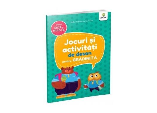 Carte Jocuri si activitati de desen pentru gradinita CD0937