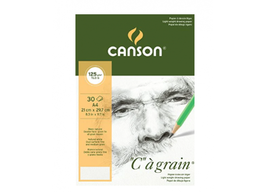 Hirtie bloc Canson Cangraid 30 foi A4 125gr C400060605