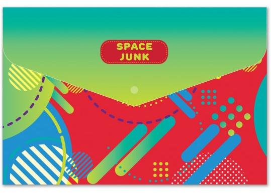 Mapa plic CFS A5 color Space junk (plastic) 180 mk CF32013-05