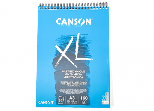 Sketchbook A3 CANXL MIX MEDIA 50foi 160g C31078A033
