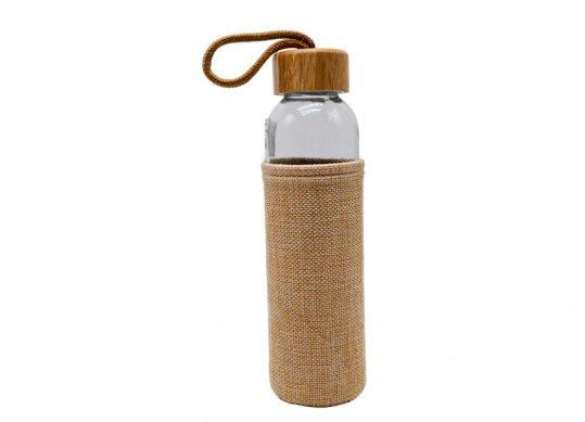 Sticla 0.500ml (sticla) cu husa iuta 4137-500