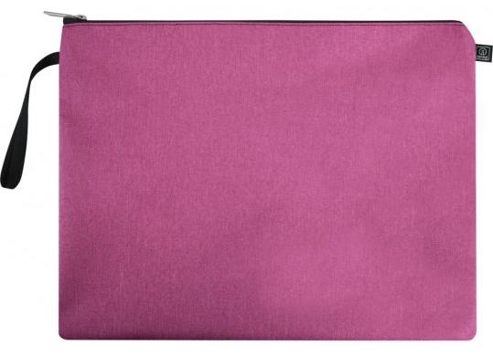Mapa cu fermoar textil A4 35*27cm (roz) O95201