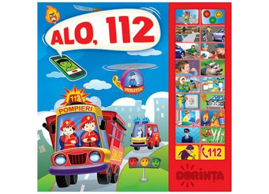 Carte cu sunete A4 Alo, 112(P.D.) PD3257