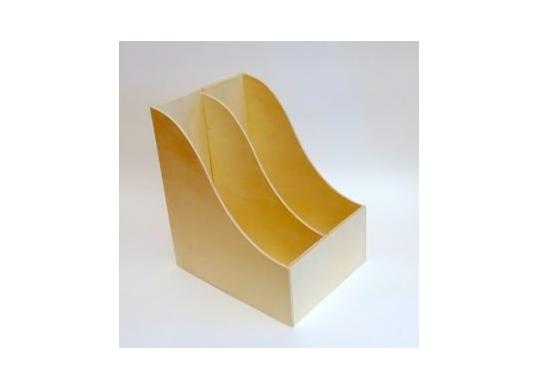 Tavita lemn ECO A4 24*27*18.5/2 compart. T02/A4