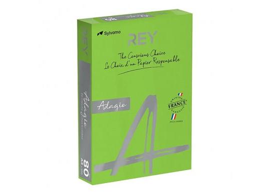 Hirtie color ADAGIO A4 80gr 500foi verde intens Intense 52 080x433