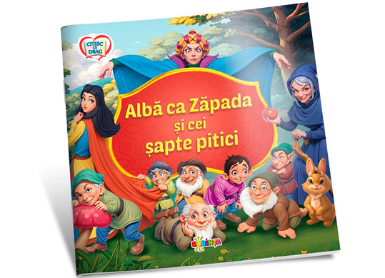 Carte Citesc cu drag.Alba ca Zapada si cei sapte pitici PD1511